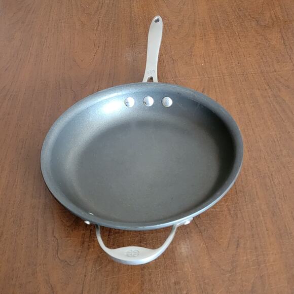 Calphalon Hard Anodized Nonstick Frying Pan 10 Inch Skillet - Picture 3 of 10